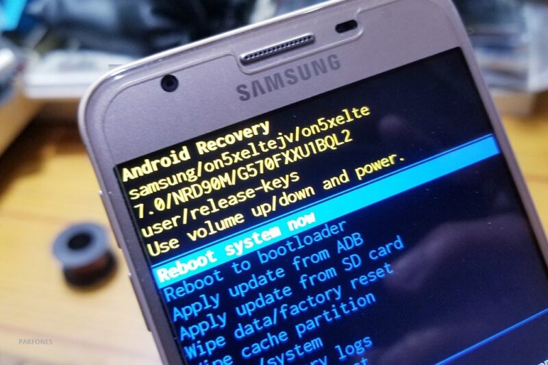 Samsung hard reset